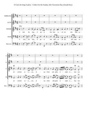 O God the king of glory