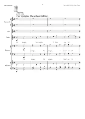 Fair nymphs I heard one telling