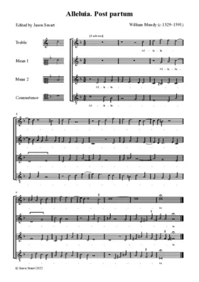 Alleluia. Post partum