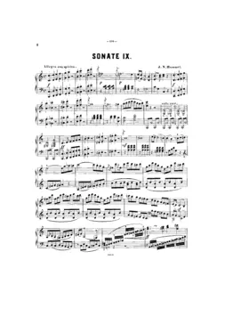 Piano Sonata No.9