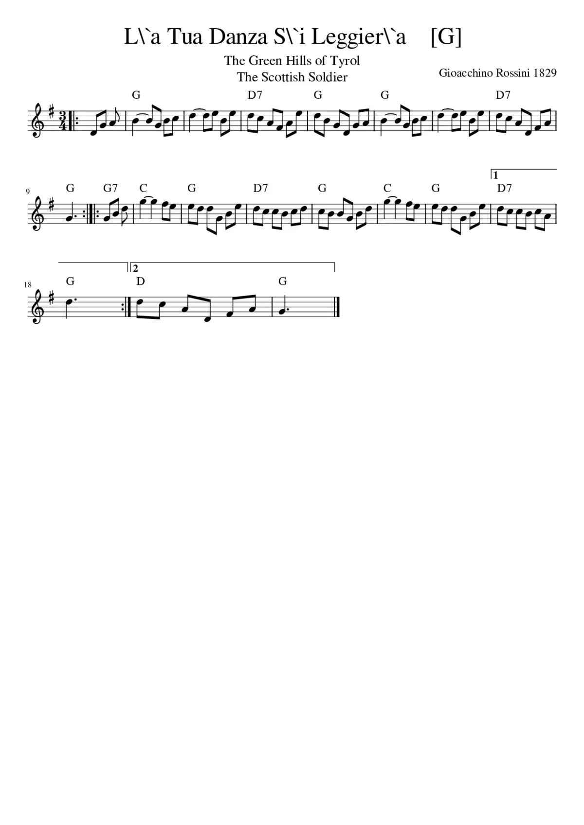 La Danza - Page 1