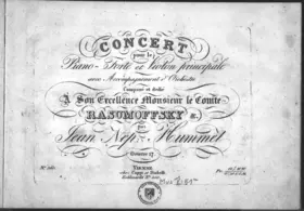 Concerto for Violin and Piano