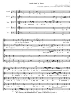 Godea Tirsi gli amori