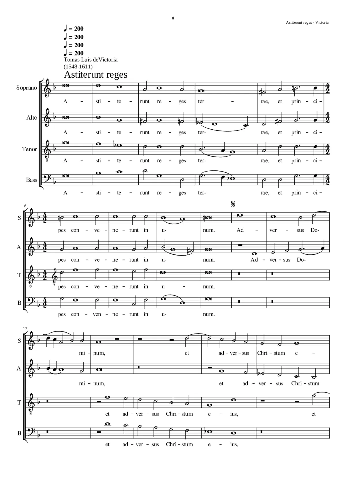 Astiterunt reges - Page 1