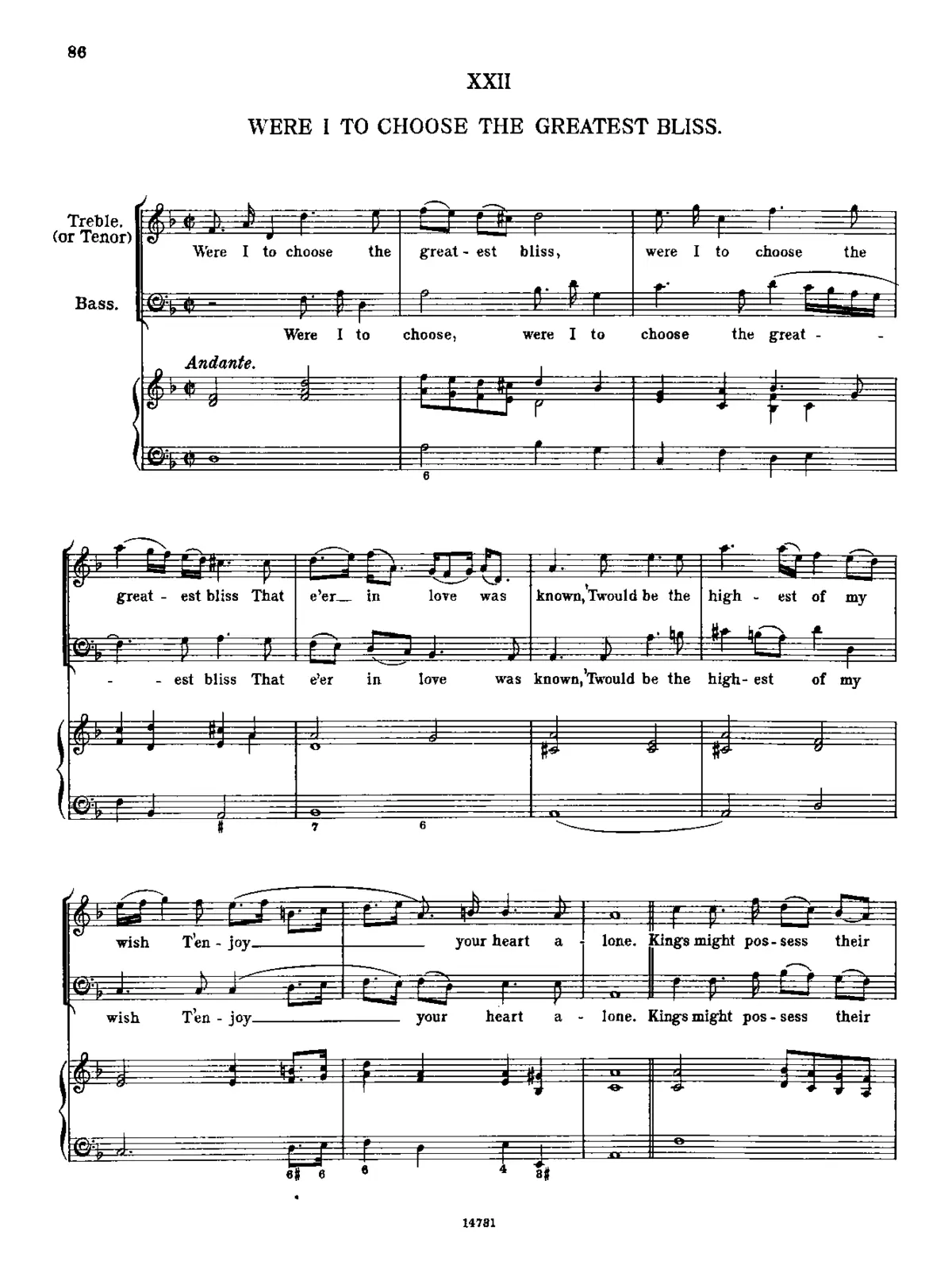 Were I to Choose the Greatest Bliss - Page 1