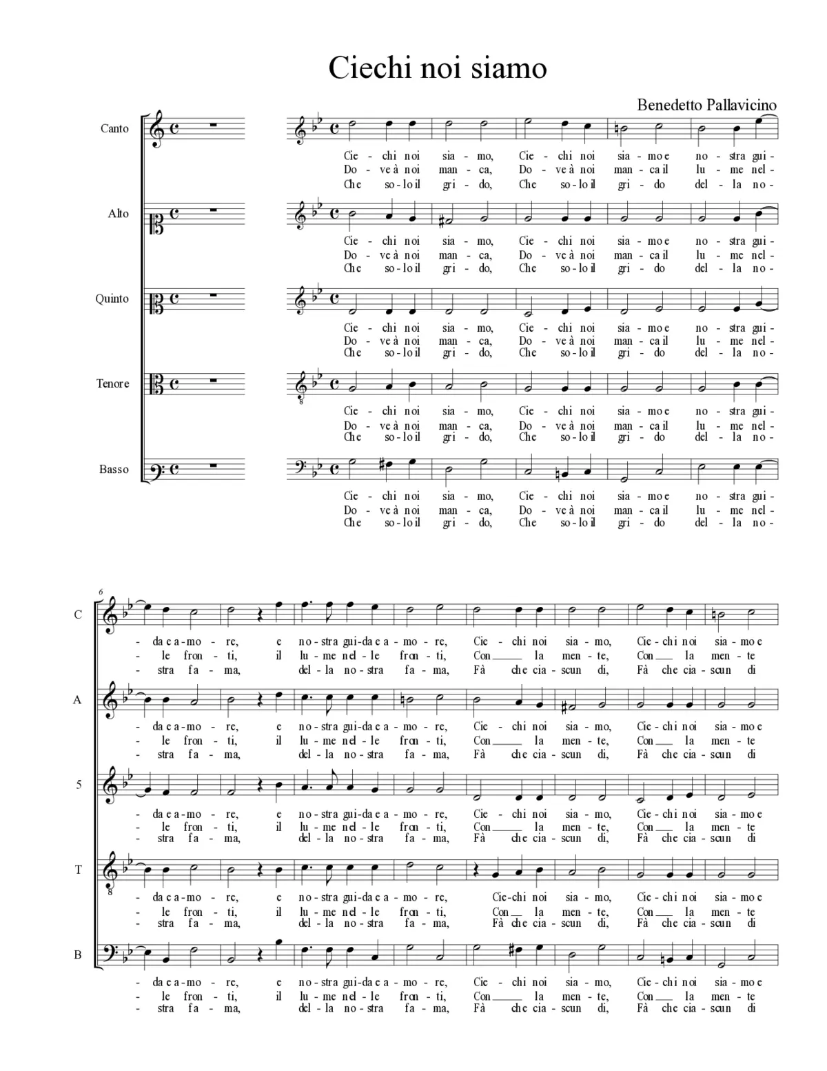 Ciechi noi siamo - Page 1