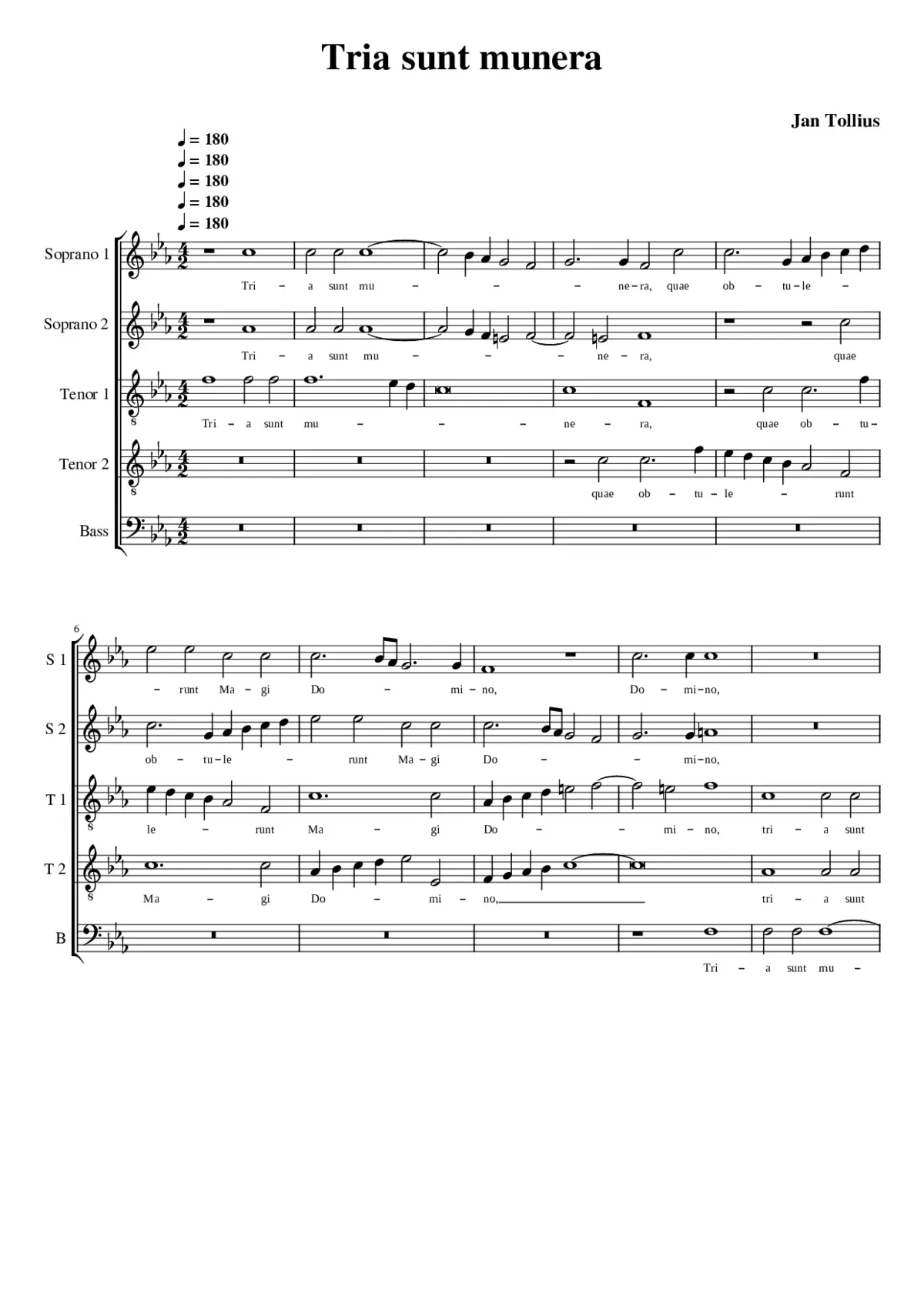 Tria sunt munera - Page 1