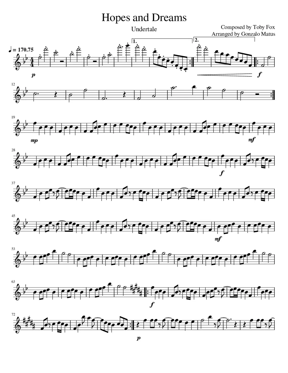 Hopes and Dreams - Page 1