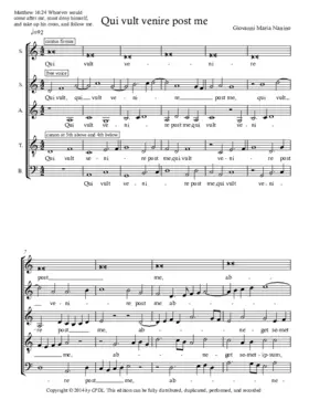 Qui vult venire post me