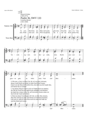 So weit Herr Gottder Himmel reicht SWV 133