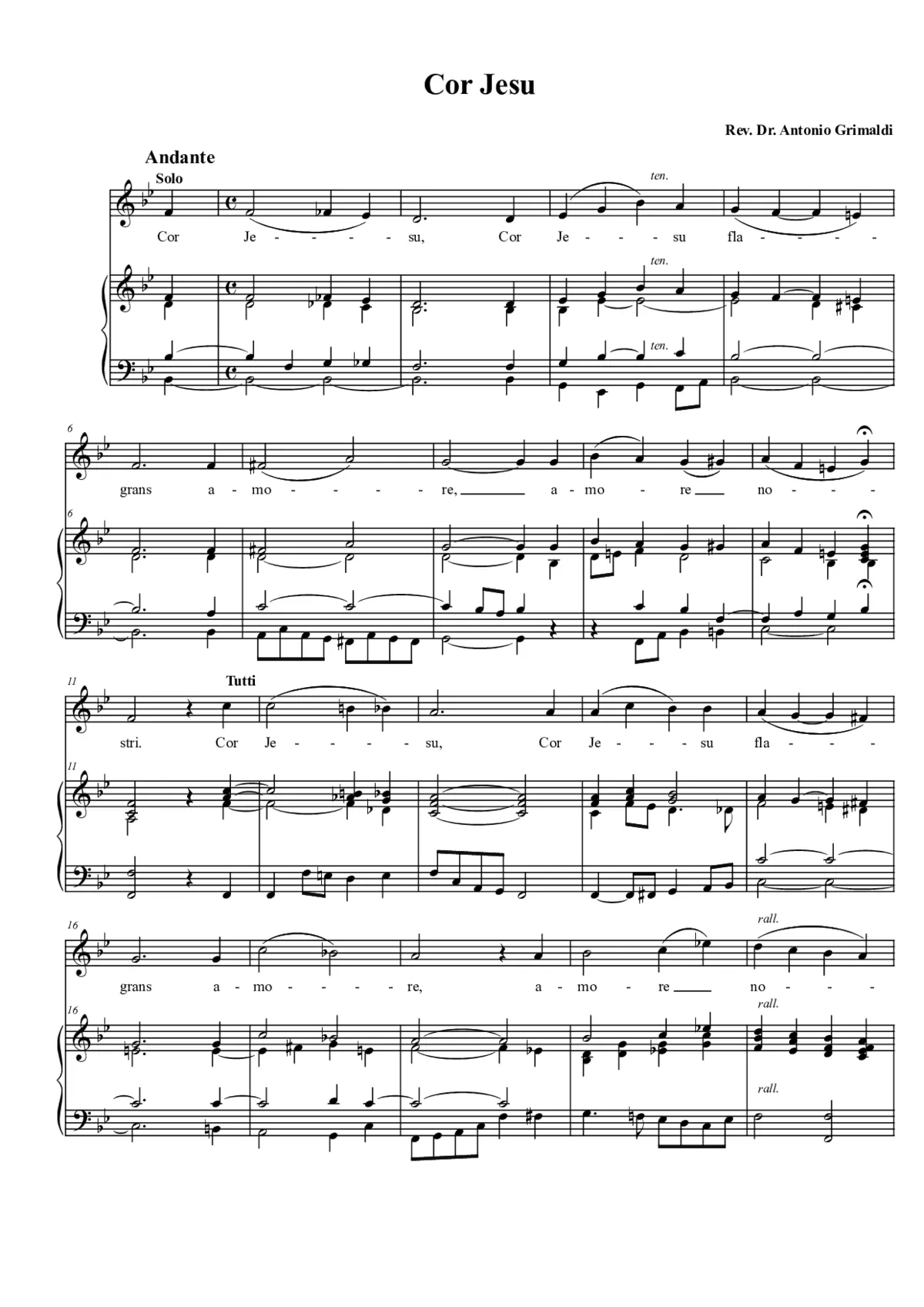 Cor Jesu - Page 1