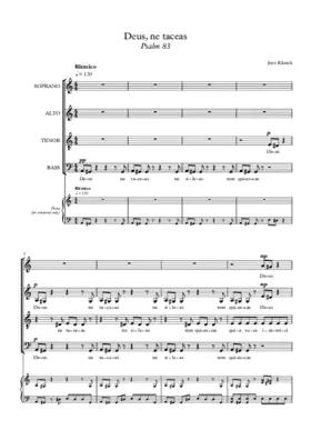 Deus, ne taceas (Psalm 83)