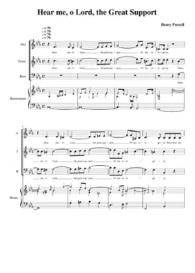 Hear me O Lord the Great Support