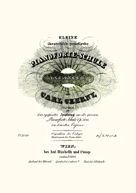 Kleine theoretisch-praktische Pianoforte-Schule für Anfänger, Op.584