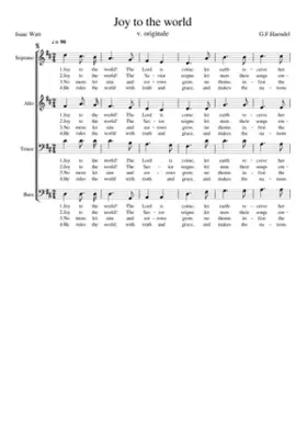 Joy to the world-Haendel-Watts orig