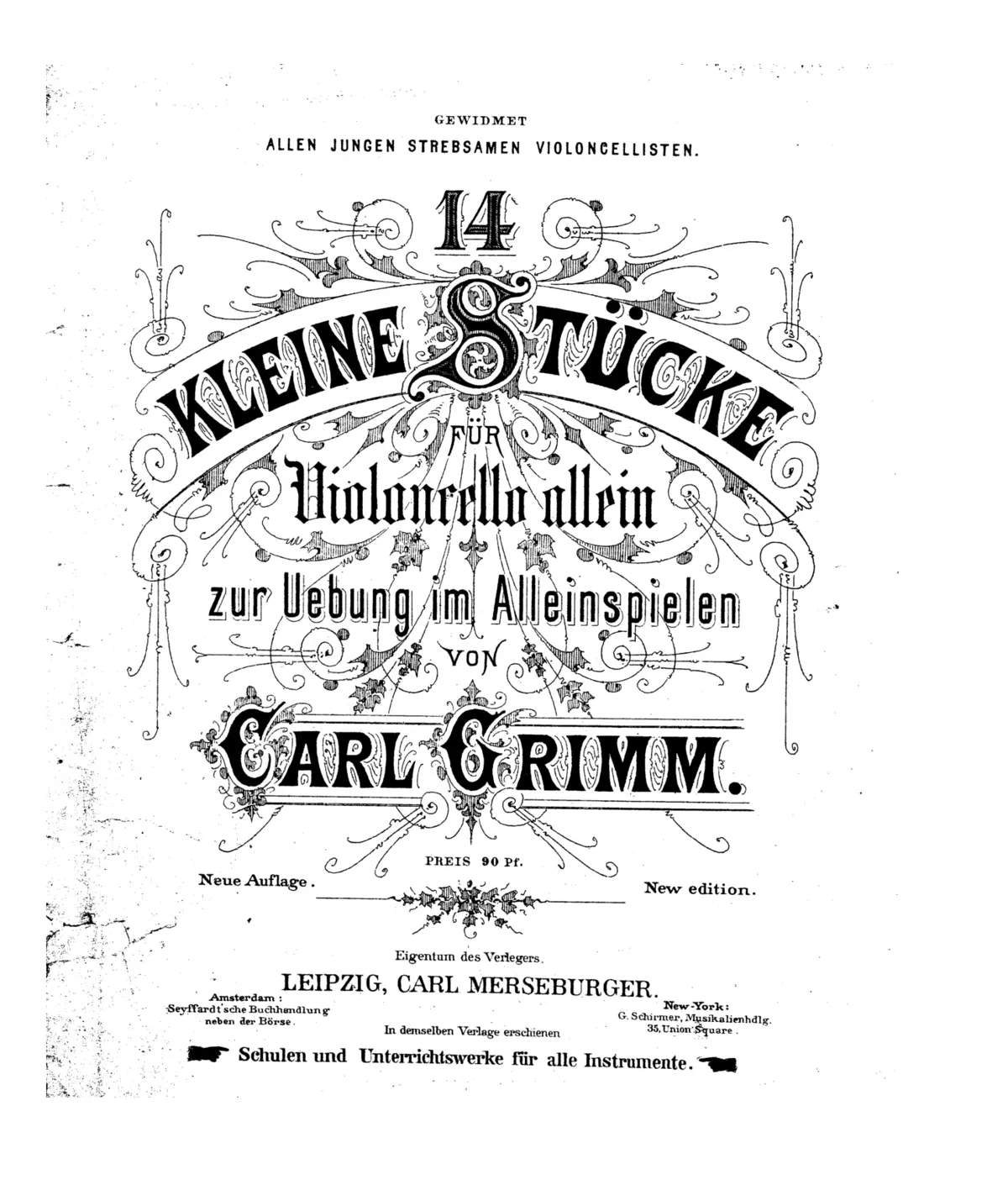 14 Kleine Stücke - Page 1