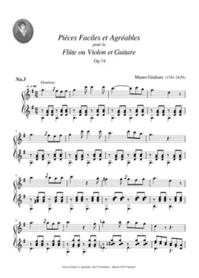16 Pièces faciles et agréables Op.74