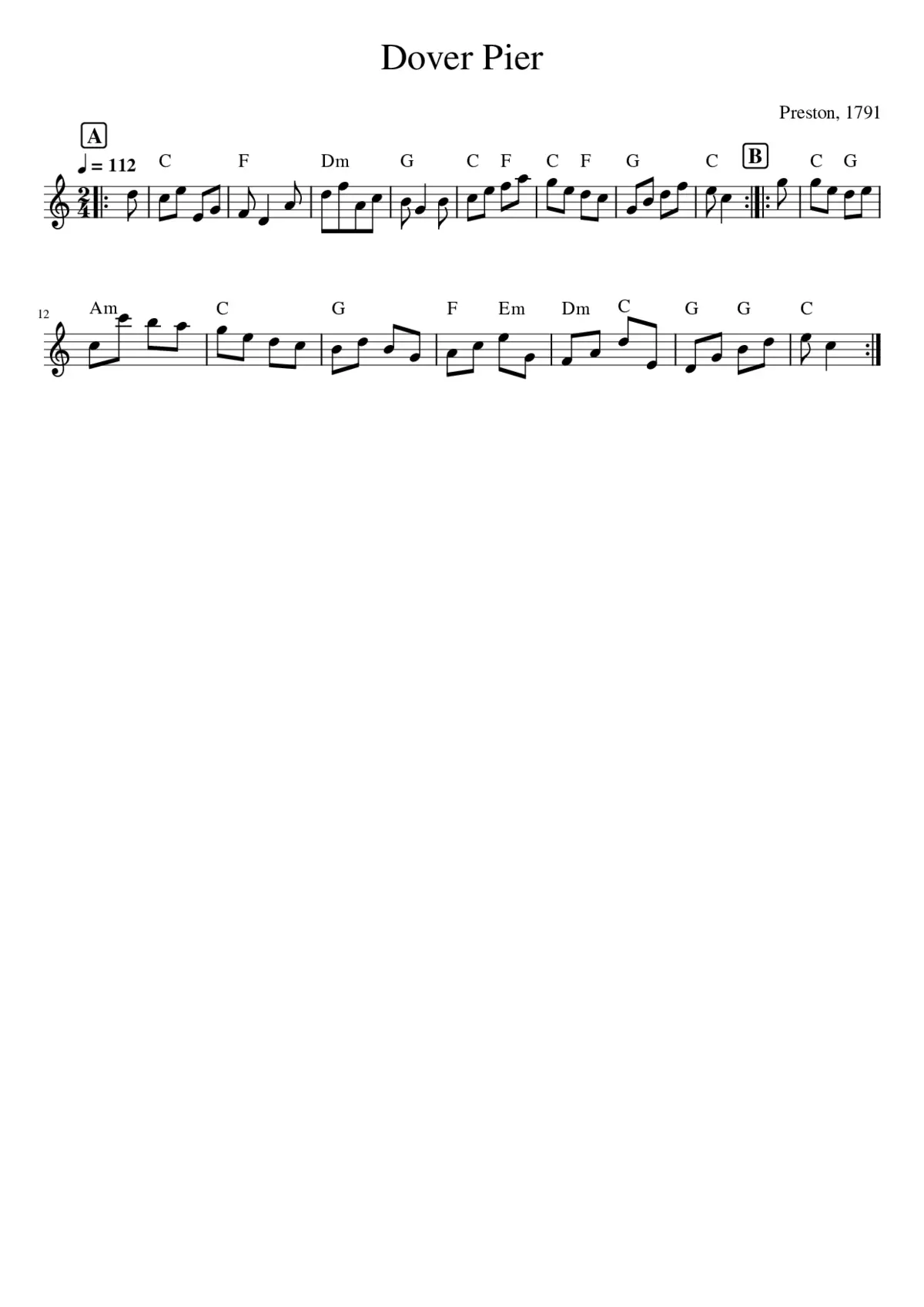 Dover Pier - Page 1