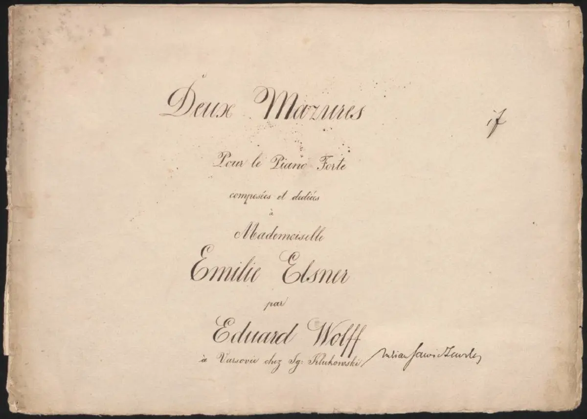 Deux Mazures et Deux Valses - Page 1