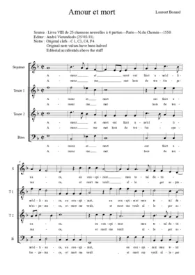 Amour et mort