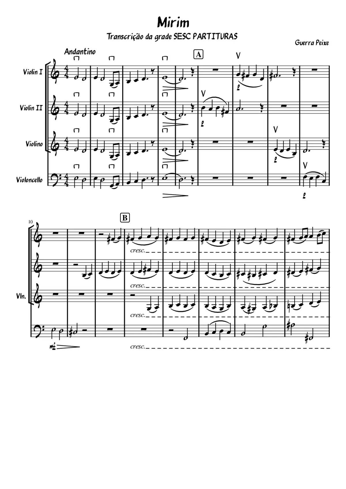 prelude nº5 ponteado nordestino - Page 1