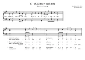C - 25. neděle v mezidobí