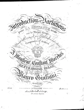 Introduction and Variations on 'Das ist alles eins'