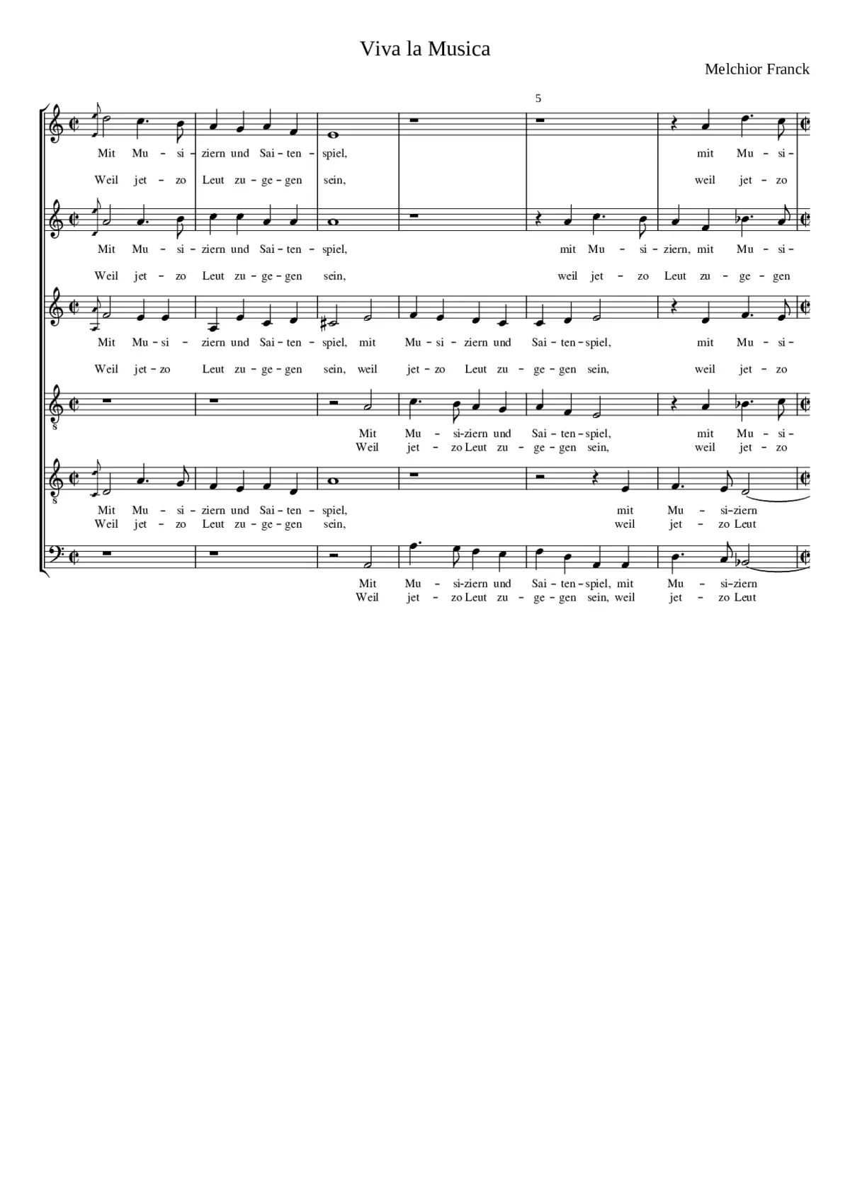 Viva la musica - Page 1