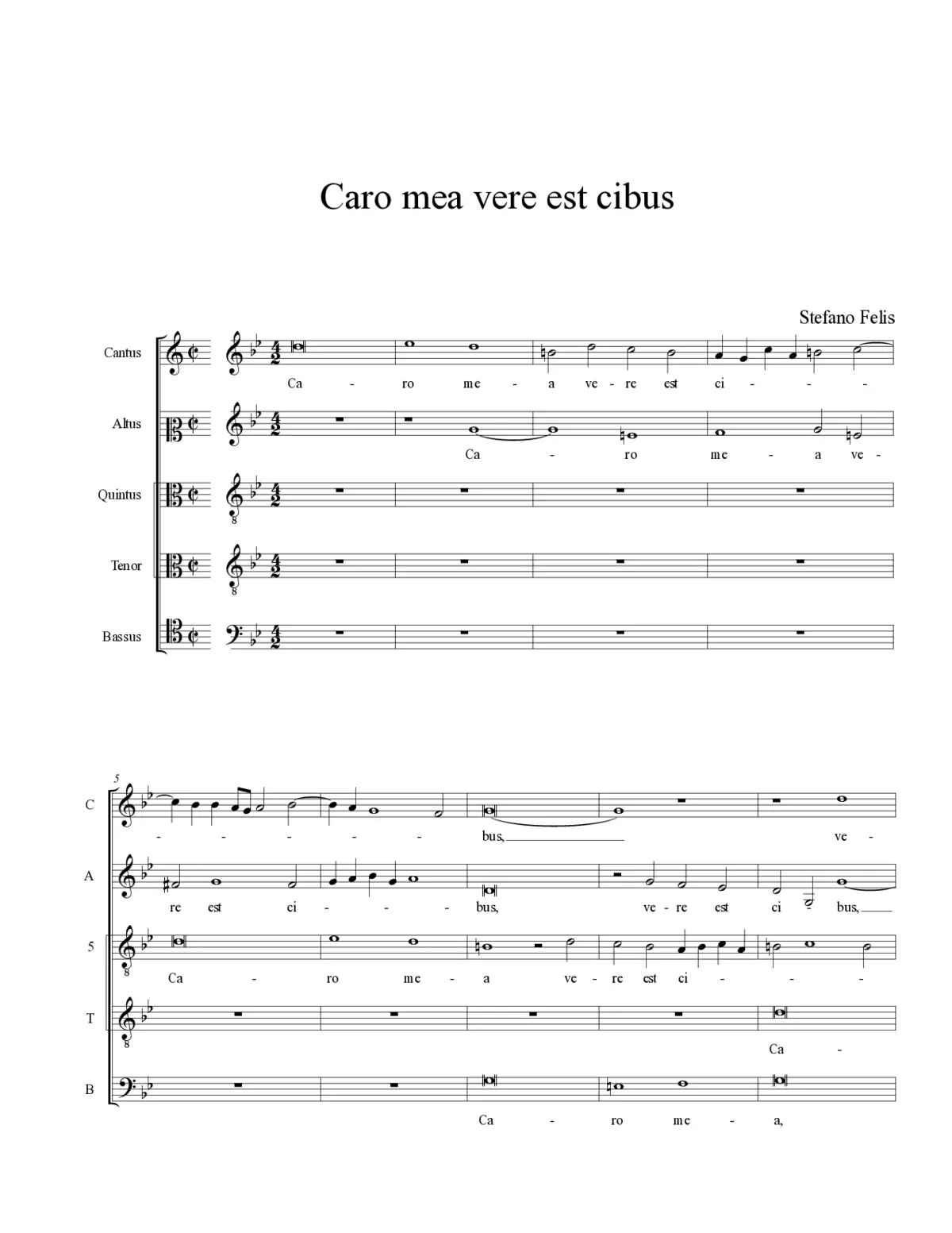 Caro mea vere est cibus - Page 1