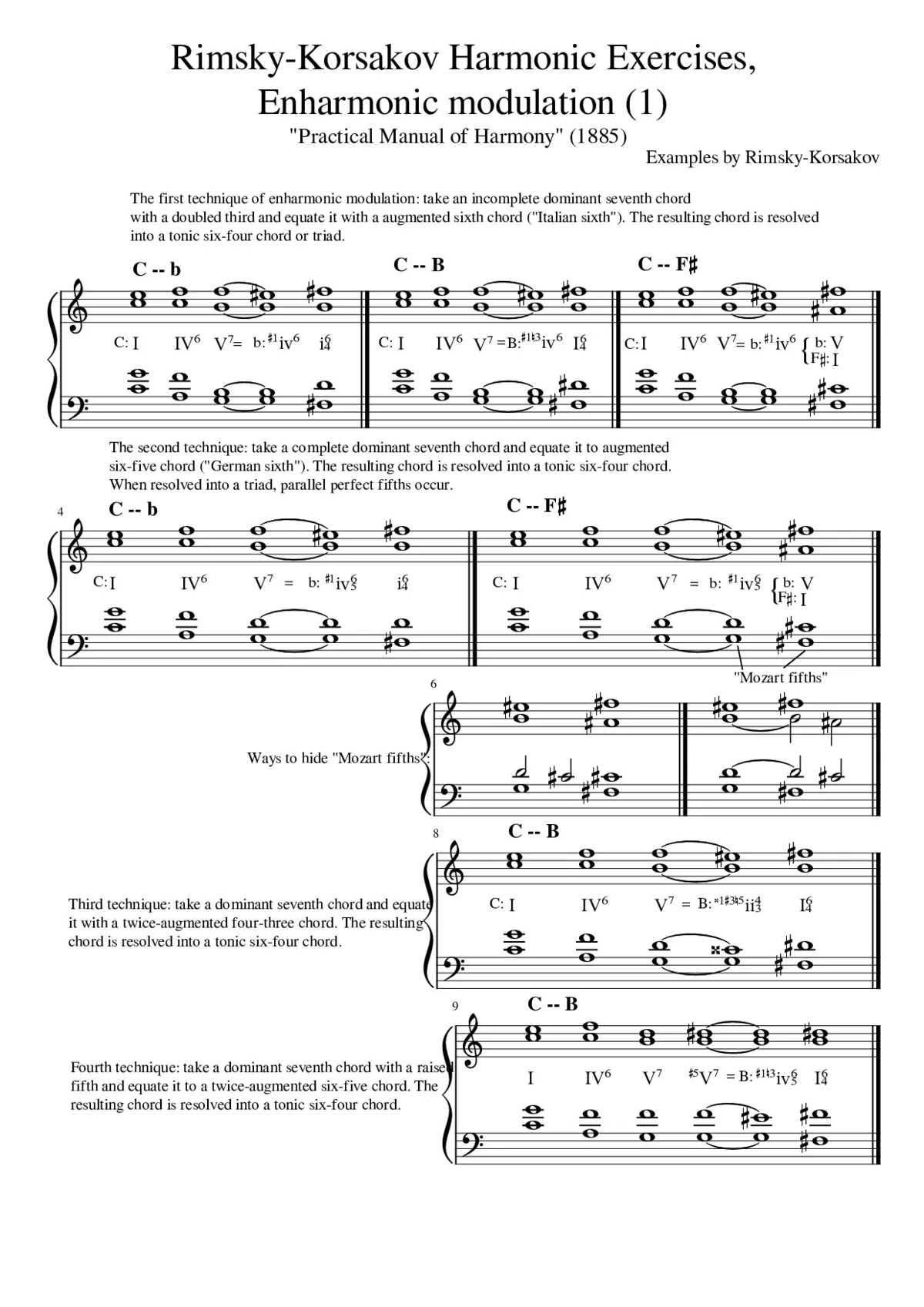 Practical Manual of Harmony - Page 1