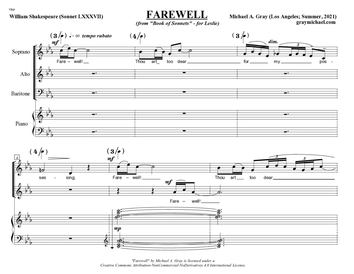 Farewell - Page 1
