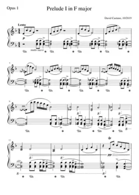 Prelude I in F major