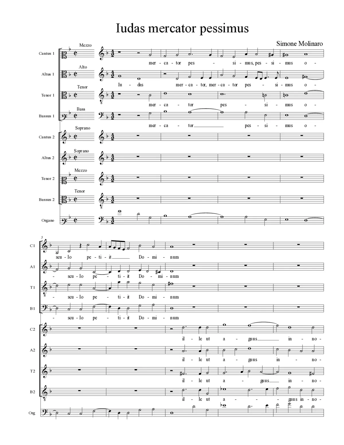 Iudas mercator pessimus - Page 1