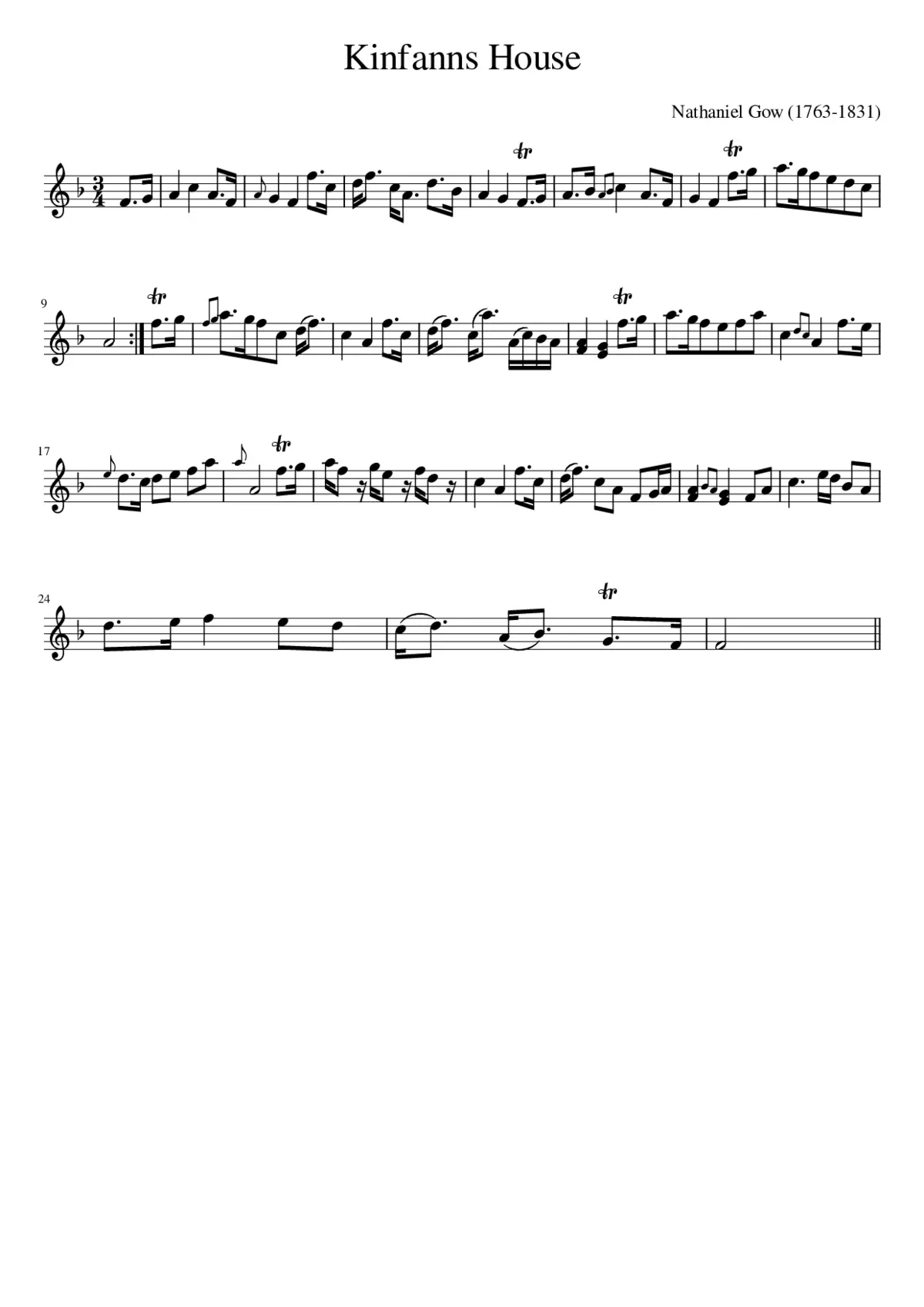 Kinfanns House - Page 1