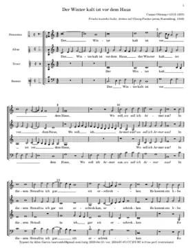 Der Winter kalt ist vor dem Haus