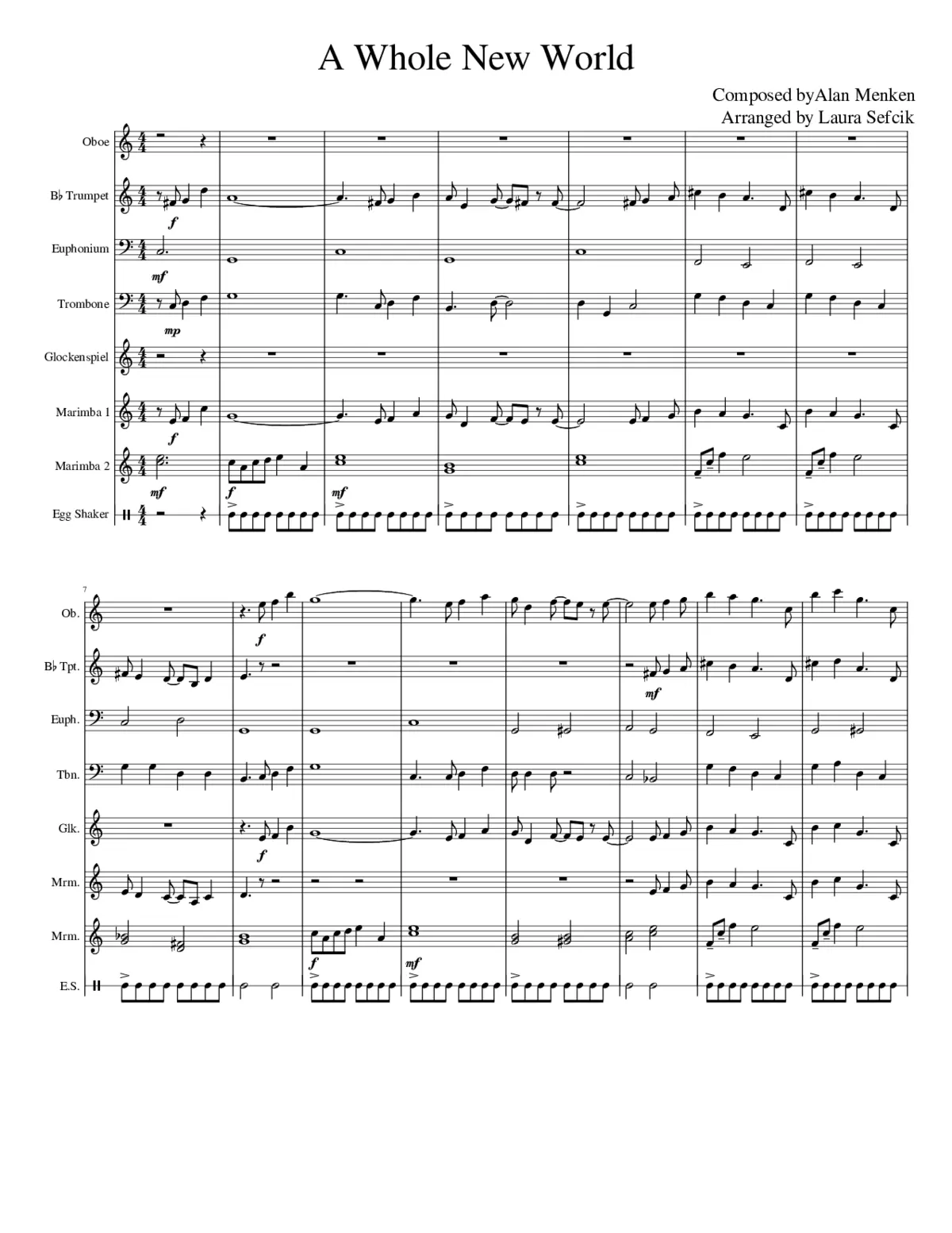 A Whole New World - Page 1