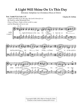 A light will shine on us this day