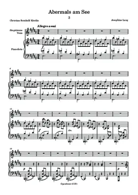 Abermals am See