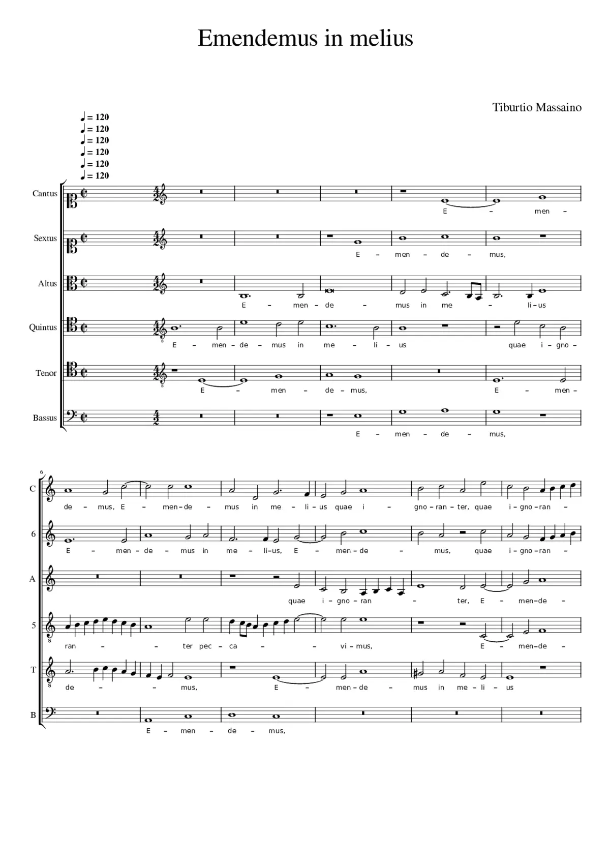 Emendemus in melius - Page 1