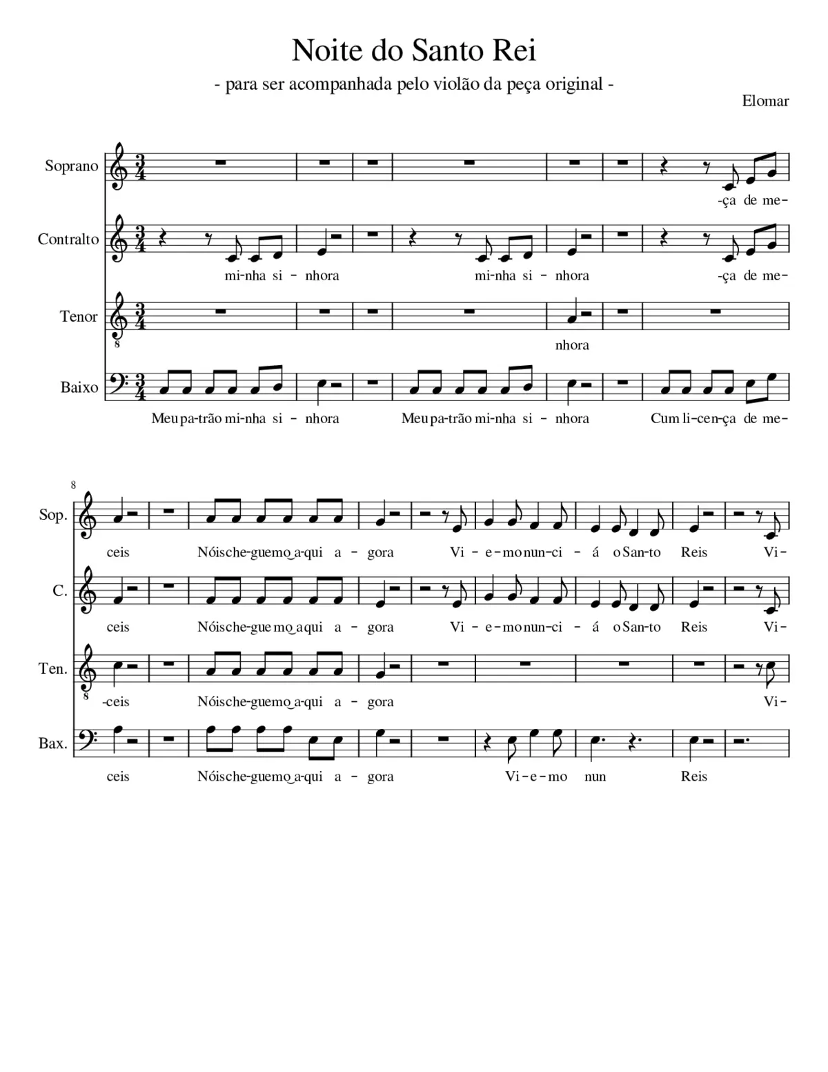 Noite do Santo Rei - Page 1