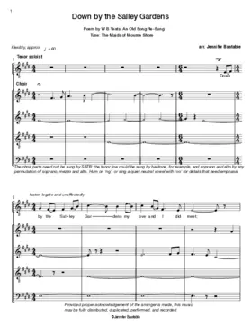 Down by the Salley Gardens