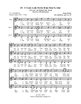 Ach Gott, vom Himmel sieh darein