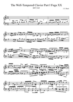 Prelude and Fugue in A minor BWV 865