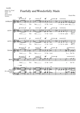 Fearfully and Wonderfully Made