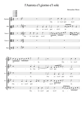 L'Aurora e'l giorno e'l sole