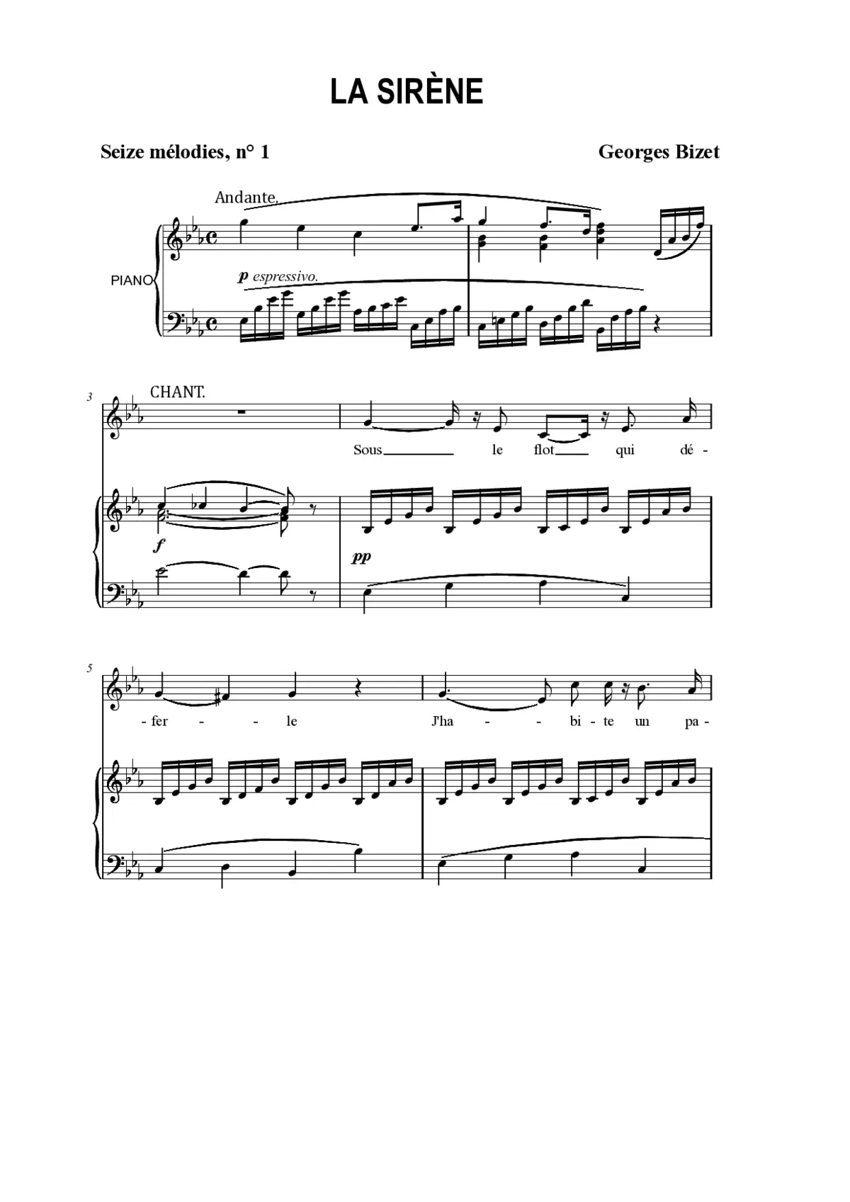 La Sirène - Page 1
