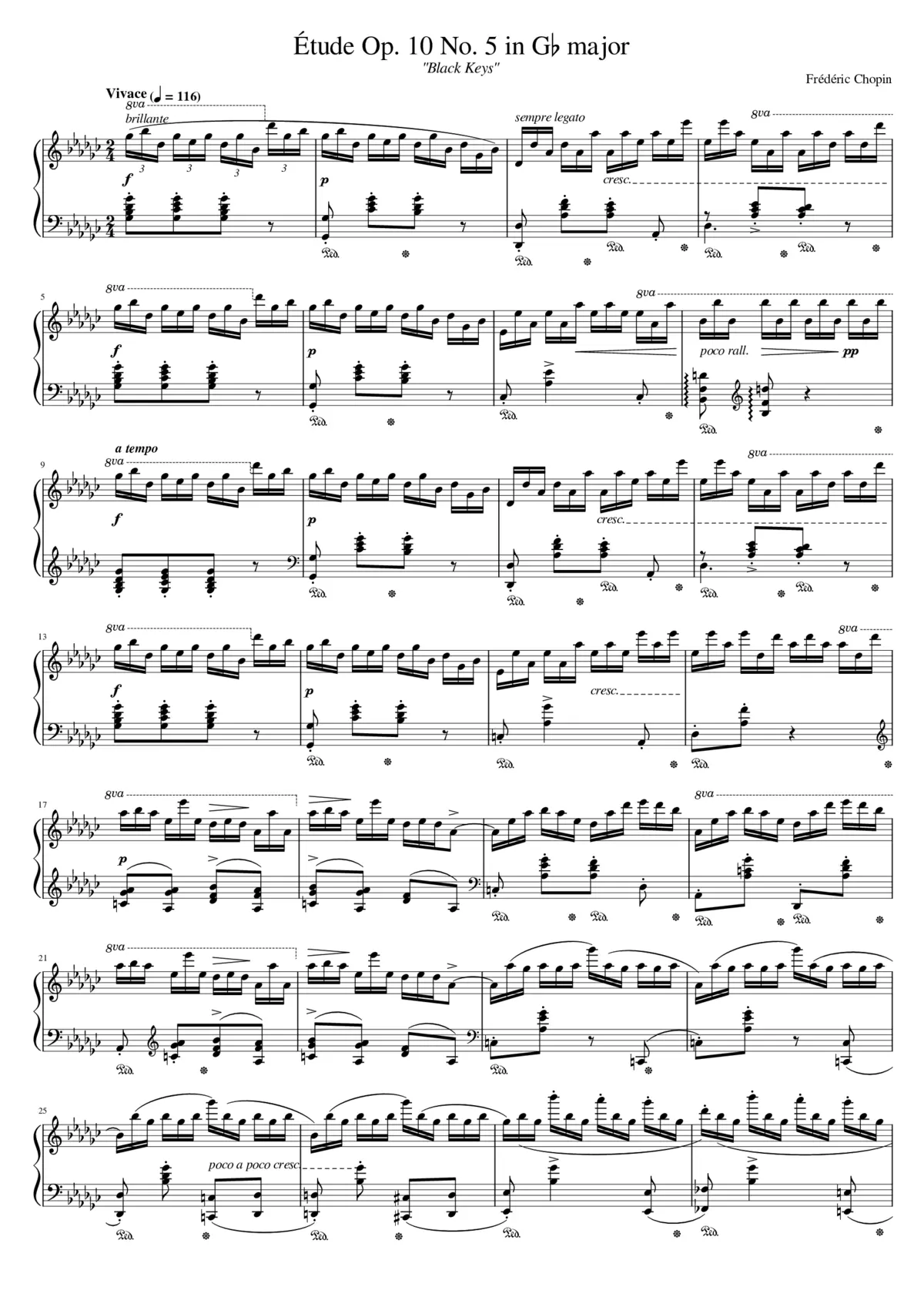 Études Op.10 - Page 1