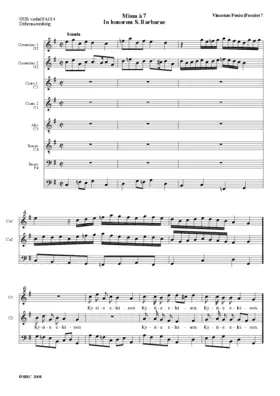 Missa in honorem S. Barbarae