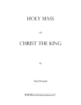 Holy Mass of Christ the King
