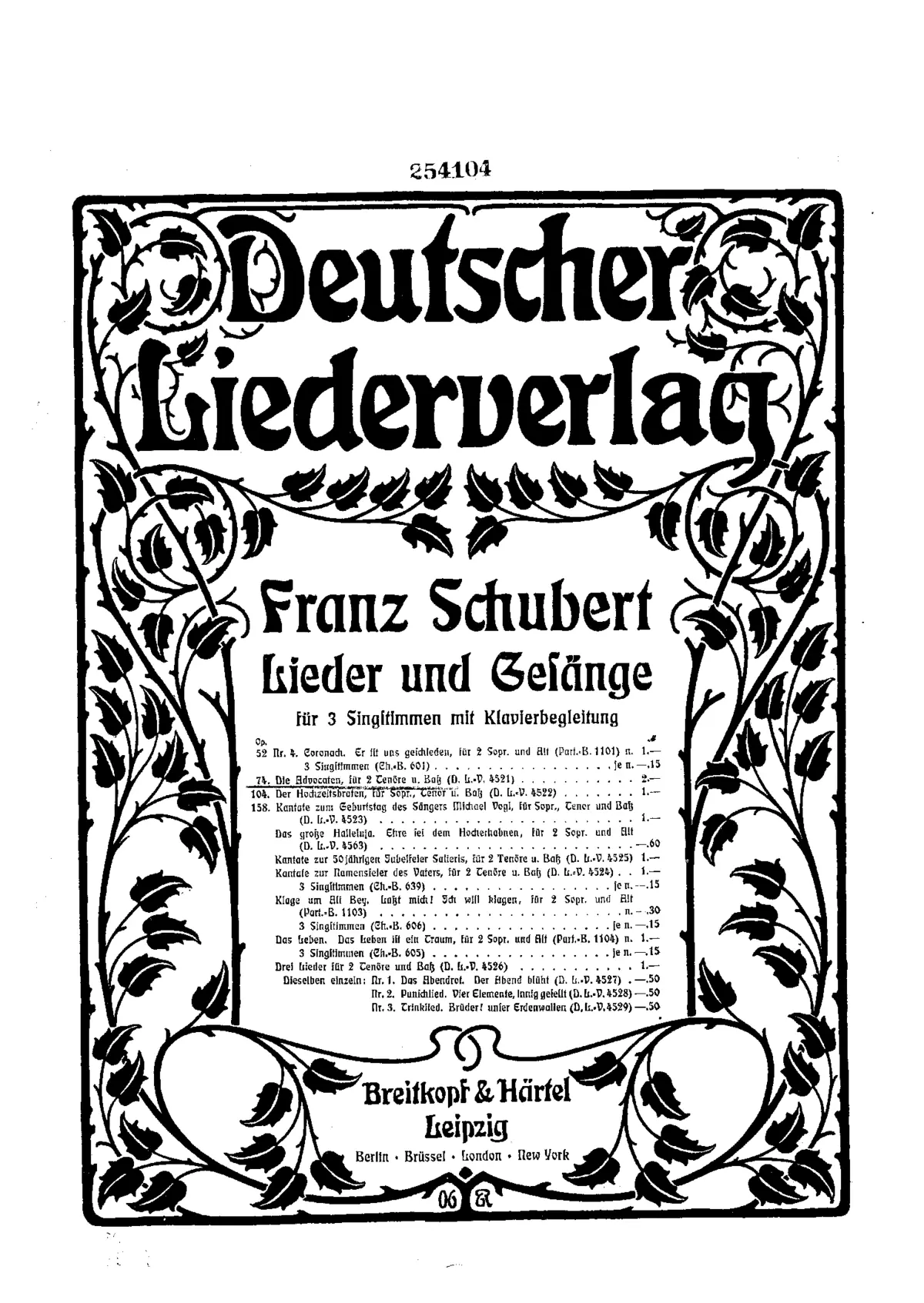 Die Advokaten - Page 1